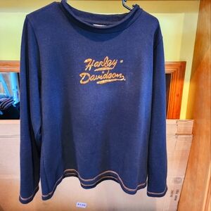 Women's Harley Davison pullover sweatshirt